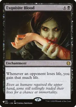 MTG English Exquisite Blood NM Normal The List - Image 1