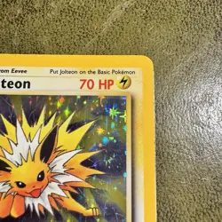 Pokemon TCG Jolteon Jungle Holo Card 4/64 Unlimited Rare LP Condition - Image 4