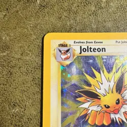 Pokemon TCG Jolteon Jungle Holo Card 4/64 Unlimited Rare LP Condition - Image 5