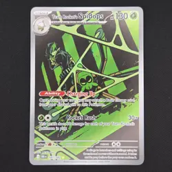 Pokemon TCG Card Team Rocket's Spidops 187/182 Destined Rivals IR - NM - Image 1