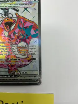Charizard EX Obsidian Flames Full Art Ultra Rare Holo Card #215/197 NM Condition - Image 4