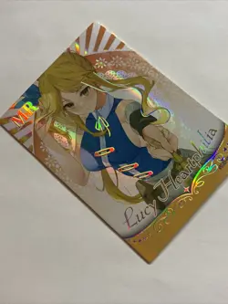 Lucy Heartfilia Fairy Tail MR 17 Goddess Story Waifu Card Girl Anime 2M01 Doujin - Image 4