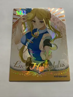 Lucy Heartfilia Fairy Tail MR 17 Goddess Story Waifu Card Girl Anime 2M01 Doujin - Image 5