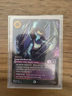 Disney Lorcana TCG Demona-Scourge of the Wyvern Clan Enchanted Card 227/204 - Image 1