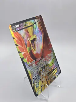 Pokemon TCG Ho-Oh-EX Dragon Exalted Card 119/124 Full Art Ultra Rare - Image 2