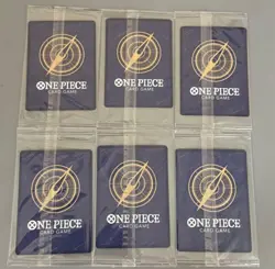 PREORDER 6x Luffy P-041 One Piece Emotion Exhibition Promo Card Japanese SEALED - Image 2