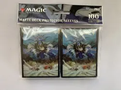 Murder at Karlov Manor Magic MTG Ultra PRO Matte Card Sleeves Merfolk (PD-68) - Image 1