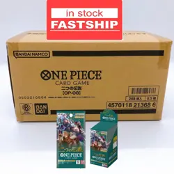 One Piece Card Game OP-08 Two Legends Booster Sealed Case (12BOX) Japanese New - Image 1