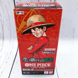 One Piece Card Carrying on His Will Booster Box w/Promo OP-13 Japanese Sealed - Image 2