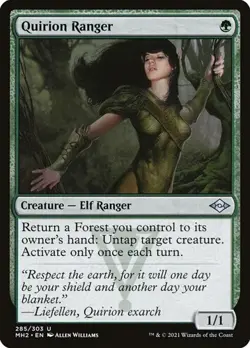 1x Quirion Ranger NM Eng MTG - Modern Horizons 2 - Image 1