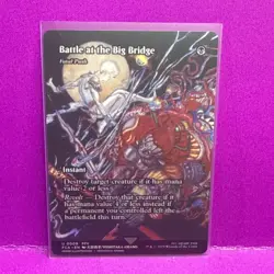 Battle At The Big Bridge - N/M Final Fantasy Magic The Gathering MTG - Image 1