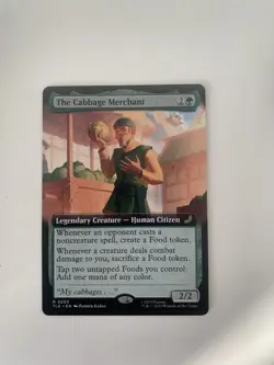 The Cabbage Merchant- MTG Avatar- Borderless- NM - Image 1