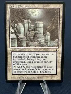 MTG-Magic The Gathering-City Of Shadows- The Dark LP/NM - Image 1