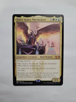 MTG - Falco Spara, Pactweaver Streets of New Capenna Regular M#186 - Image 1