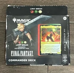 Magic: The Gathering Final Fantasy VII Commander Deck Limit Break *NEW SEALED* - Image 3