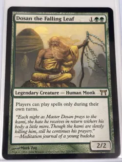 MTG Dosan the Falling Leaf - Champions of Kamigawa #205 Rare - Image 1