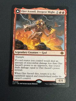 MTG Ojer Axonil, Deepest Might The Lost Caverns of Ixalan Regular NEAR MINT #158 - Image 1