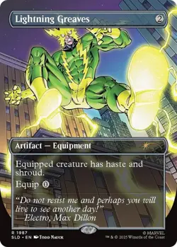 Lightning Greaves () Secret Lair Drop Series NM MTG Non-Foil - Image 1