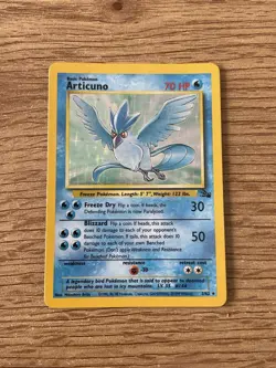Articuno 2/62 Holo Rare | Fossil Set | Lightly Played (excellent) | Pokemon TCG - Image 1