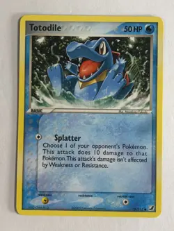 Pokemon TCG Unseen Forces Totodile 78/115 Near Mint - Image 1