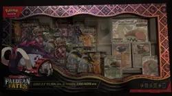 Pokemon TCG PALDEAN FATES Great Tusk Iron Treads Ex Premium Collection ✅ NEW - Image 1