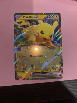 Pokemon TCG Pikachu ex SVP 106 Battle Academy 2024 Black Star Promo - Image 1