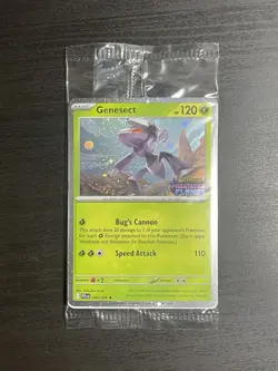 Pokemon TCG Genesect 008/094 Phantasmal Flames Stamped Sealed Best Buy Promo - Image 1