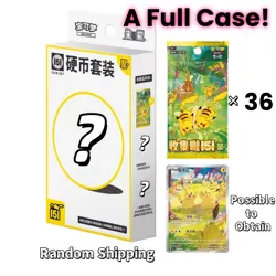 IN STOCK Random Pokemon S-Chinese Collect 151 Gather Booster Coin Selaed Case - Image 1