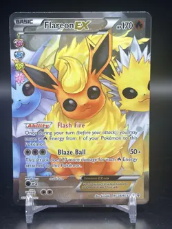 Flareon EX RC28/RC32 Radiant Collection Generations Pokemon English NM - Image 1