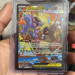Pokemon 2025 Mega Evolution Mega Kangaskhan EX #182/132 SIR NM - Image 1
