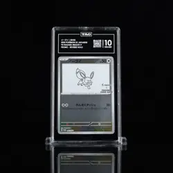 TAG 10 - GEM MINT JAPANESE POKEMON 2023 EEVEE 062/SV-P PROMO YU NAGABA - Image 1