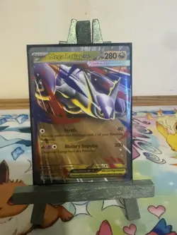 Mega Latias ex - 100/132 Double Rare Holo NM Pokemon ME01: Mega Evolution - Image 1