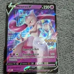 Mewtwo V - SWSH223 - SWSH Black Star Promos, English Pokemon - Image 2