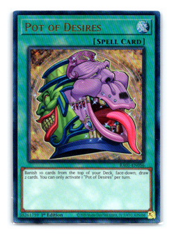 Pot of Desires - RA01-EN056 - Ultimate Rare - 1st Edition - Yugioh - Image 1