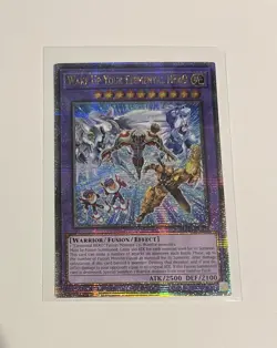 Yu-Gi-Oh! Wake Up Your Elemental HERO #MP24-EN018 Quarter Century SR 1st (NM) - Image 1