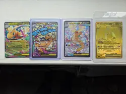 Full Dragonite Set From Mega Dream Pokemon TCG Near Mint X4 Cards - Image 1