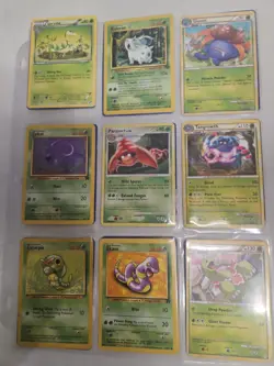 Pokemon Binder Page #1 - 18 Cards - From One Complete Collection - Image 2