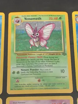 Vintage Pokemon Cards Rare Holo Lot WOTC Era Base Set, Jungle - Mewtwo MP/HP - Image 3