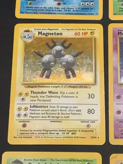Vintage Pokemon Cards Rare Holo Lot WOTC Era Base Set, Jungle - Mewtwo MP/HP - Image 5