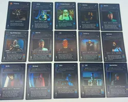 15 x Star Wars SWCCG CCG FOIL Dark Side BB RARE Decipher Cards NM-MINT Job Lot - Image 1