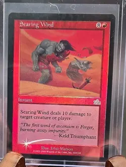 Searing Wind Prophecy MTG Foil Lightly Played - Image 3