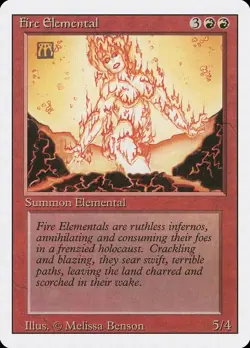 Fire Elemental [Revised Edition] Near Mint - Image 1