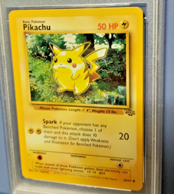 1999 Pokemon Jungle #60 - PIKACHU - PSA GEM MT 10 - Image 3