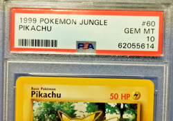 1999 Pokemon Jungle #60 - PIKACHU - PSA GEM MT 10 - Image 4