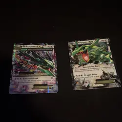 Pokemon TCG M Rayquaza EX - Roaring Skies 75/108 and 76/108 Ultra Rare - Image 2