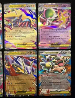 Pokemon TCG Mega Evolutions Mega EX Complete Set of 10 - Image 2