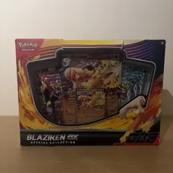 Pokemon TCG - Blaziken ex Special Collection Box - Sealed (Damaged Box) - Image 1