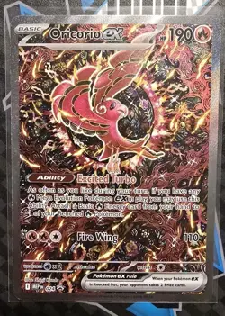 Pokemon TCG Oricorio Ex MEP 024 Black Star UPC Promo NEAR MINT - Image 1
