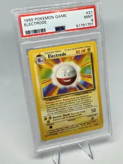 1999 Pokemon Game Electrode PSA Mint 9 - Image 1