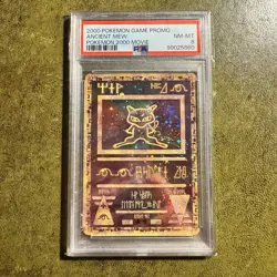 Pokemon TCG Ancient Mew PSA 8 Promo Pokemon 2000 Movie Card - Image 1